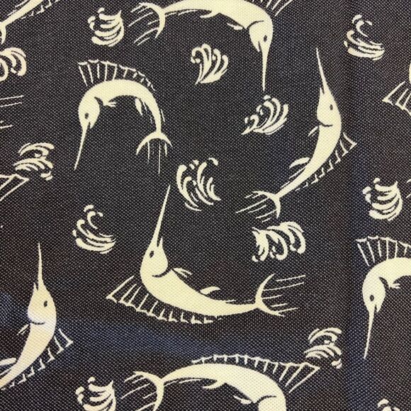 Polo Sport Ralph Lauren Blue & White Marlin Polo Shirt sz L EUC - Picture 2 of 5